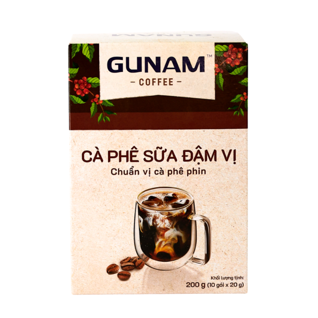 CÀ PHÊ SỮA ĐẬM VỊ
