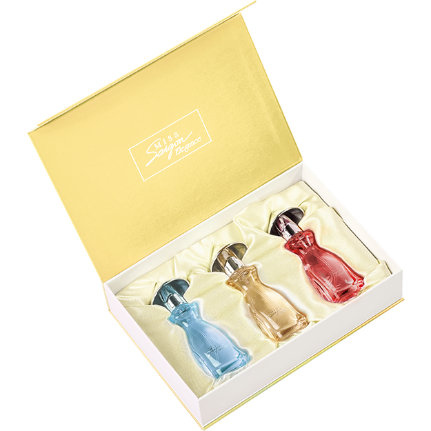 Bộ sưu tập Nước hoa Miss Saigon Elegance - Mystic Allure (3 chai x 15ml)