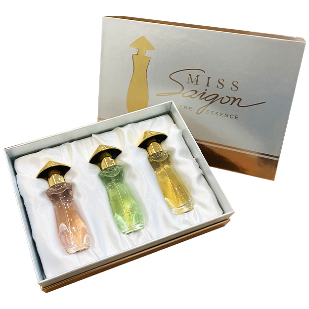 Bộ sưu tập Nước hoa Miss Saigon The Essence travel size, 15mlx3