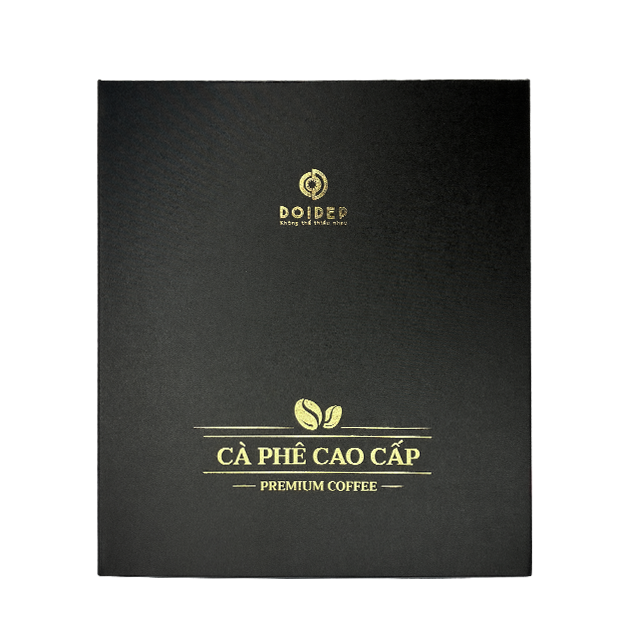 HỘP CÀ PHÊ ĐEN CAO CẤP