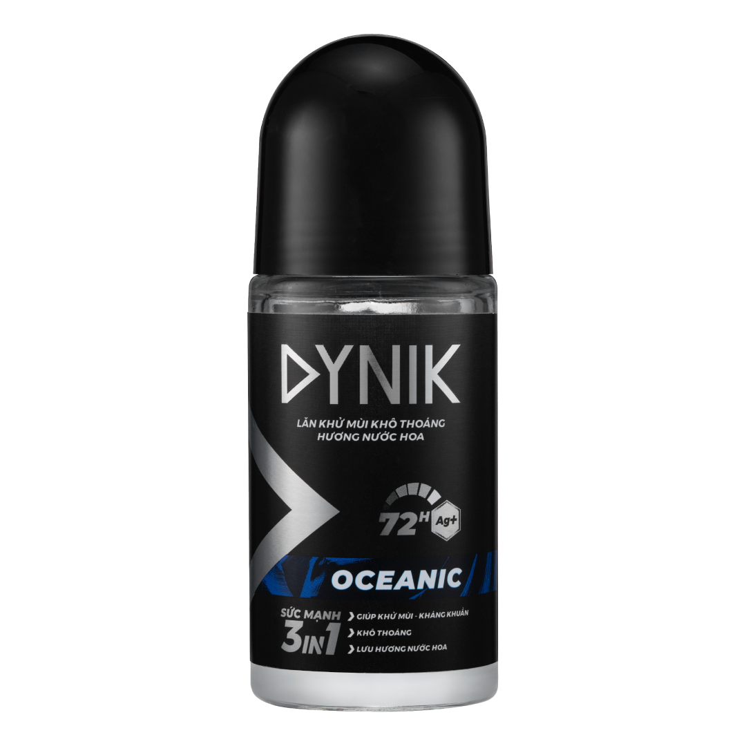 Lăn khử mùi khô thoáng Hương nước hoa Dynik - Oceanic, 50ml