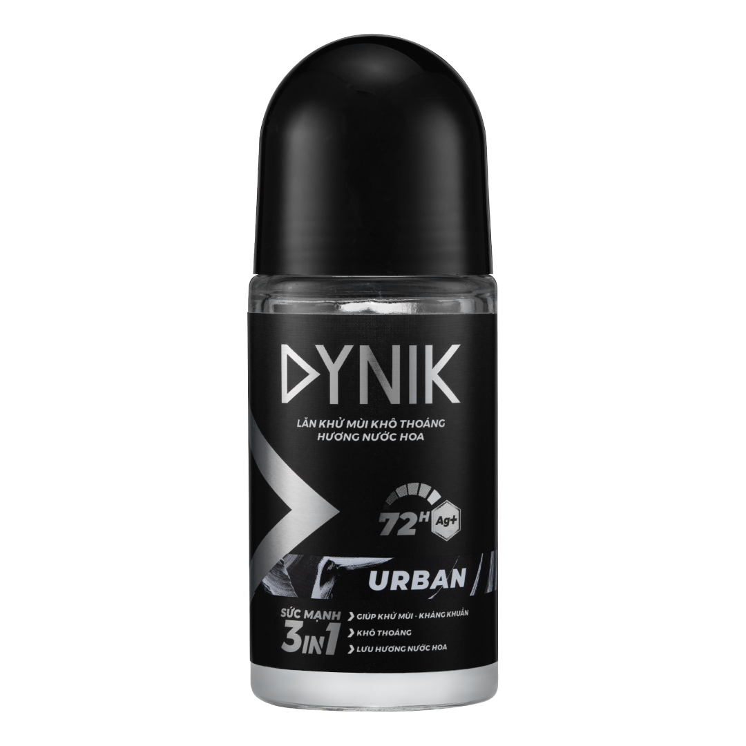 Lăn khử mùi khô thoáng Hương nước hoa Dynik - Urban, 50ml