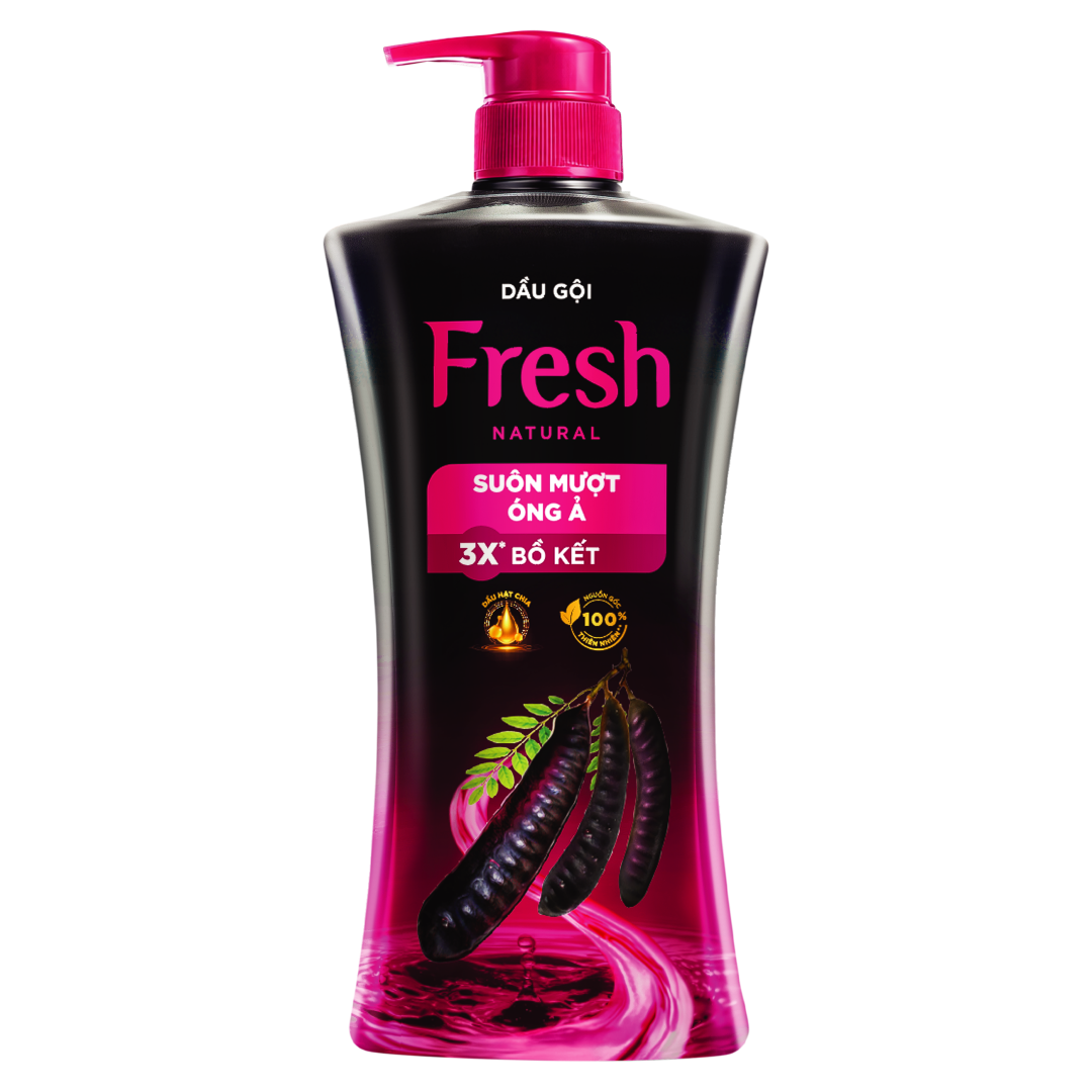 Dầu gội Fresh Natural Suôn mượt óng ả - Bồ kết , 650g