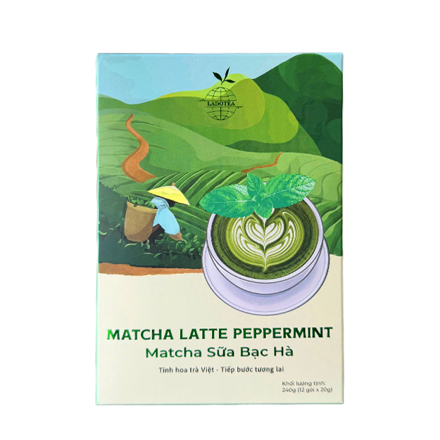 Matcha Sữa Bạc Hà (20x12x20g)