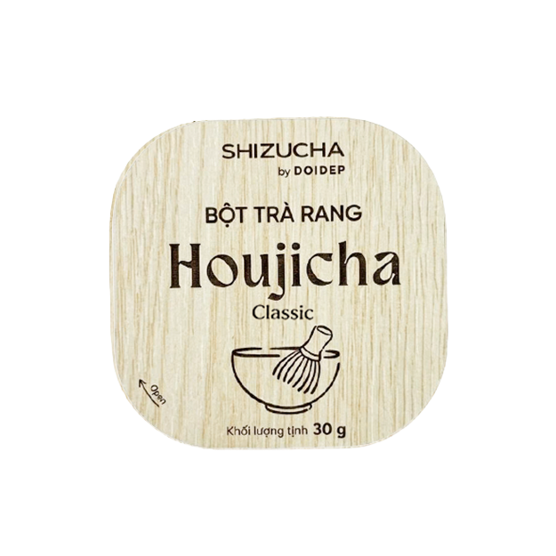 Bột trà rang Houjicha Classic 30gr